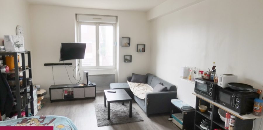 Nantes, Studio avec locataire